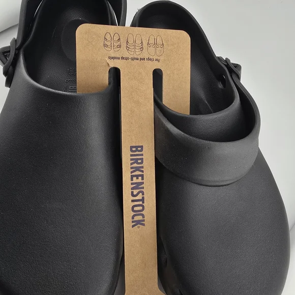 Birkenstock EVA Clogs Black Size 44 / US 11 Waterproof Slip On Shoes - Picture 2 of 6